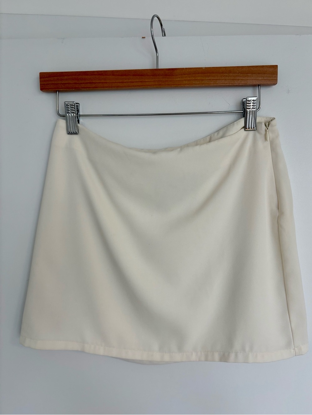All The Ways Cream Mini Skirt